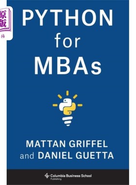海外直订Python for MBAs 面向mba的Python