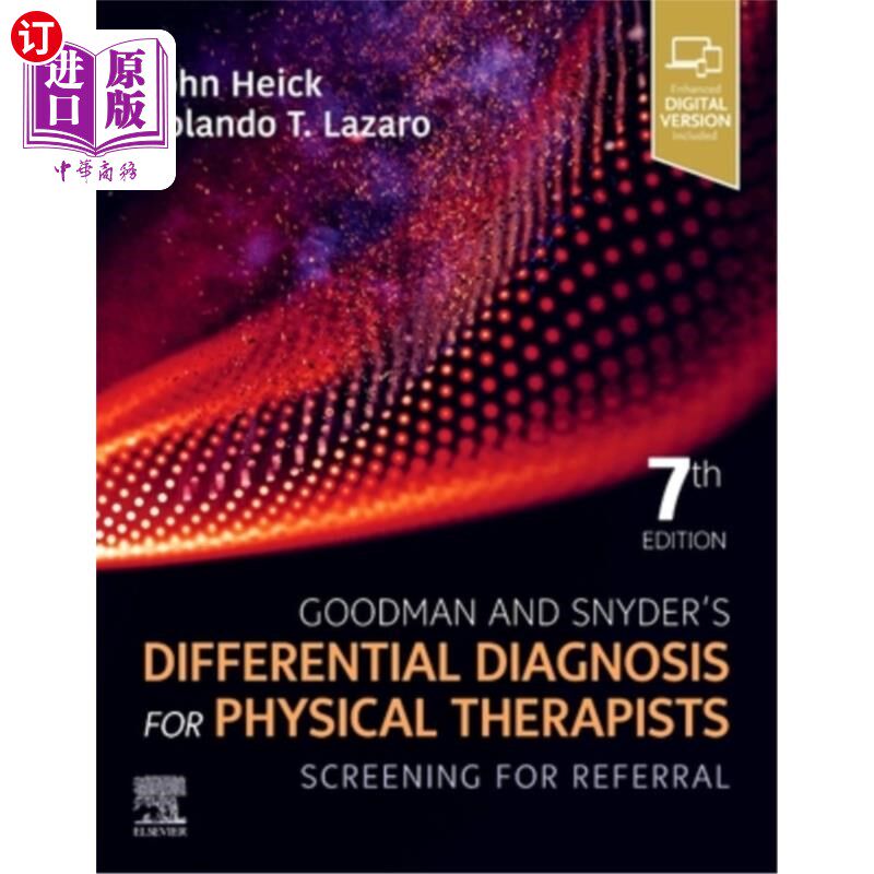 海外直订医药图书Goodman and Snyder's Differential Diagnosis for Physical Therapists: Screening f Goodman和Sny