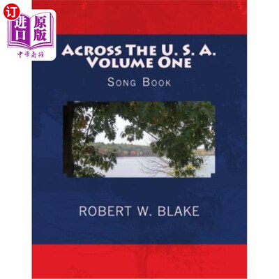 海外直订Across The U. S. A. Volume One: Song Book 横跨美国第一卷:歌书