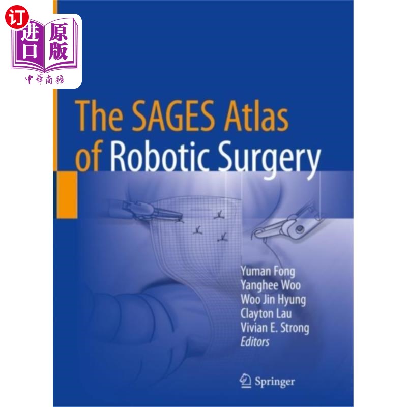 海外直订医药图书SAGES Atlas of Robotic Surgery SAGES机器人手术图集