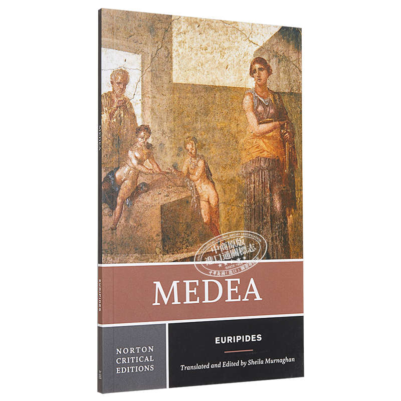 美狄亚 英文原版 Norton Critical Editions Medea Euripides【中商原版】