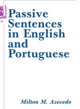 海外直订Passive Sentences in English and Portuguese 被动句用英语和葡萄牙语