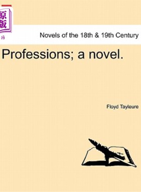 海外直订Professions; A Novel. 职业；一本小说。