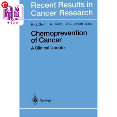 海外直订医药图书Chemoprevention of Cancer: A Clinical Update 癌症的化学预防:临床更新