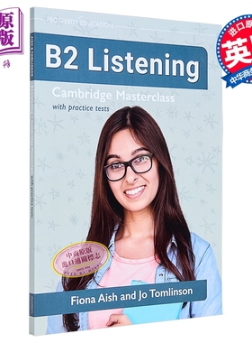 B2 Listening: Cambridge Masterclass with practice tests 听力提升大师班 剑桥FCE考试：B2等级练习测试 2024【中商原版】