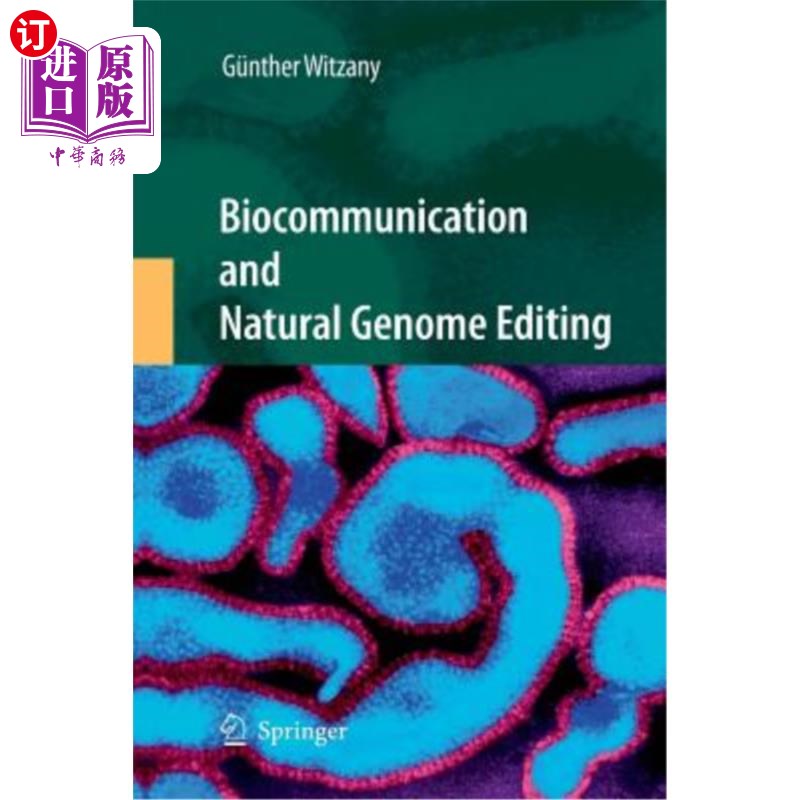 海外直订Biocommunication and Natural Genome Editing 生物通信与自然基因组编辑