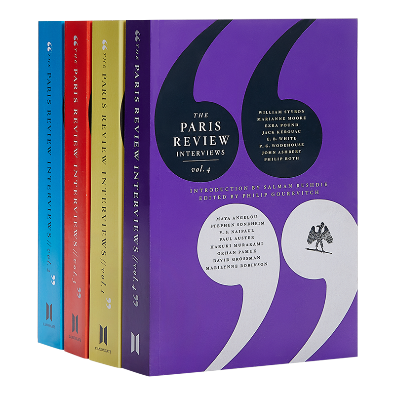 巴黎评论 4辑套装 英文原版 The Paris Review Interviews: Vol.1-4 作家访谈 文学批评【中商原版】