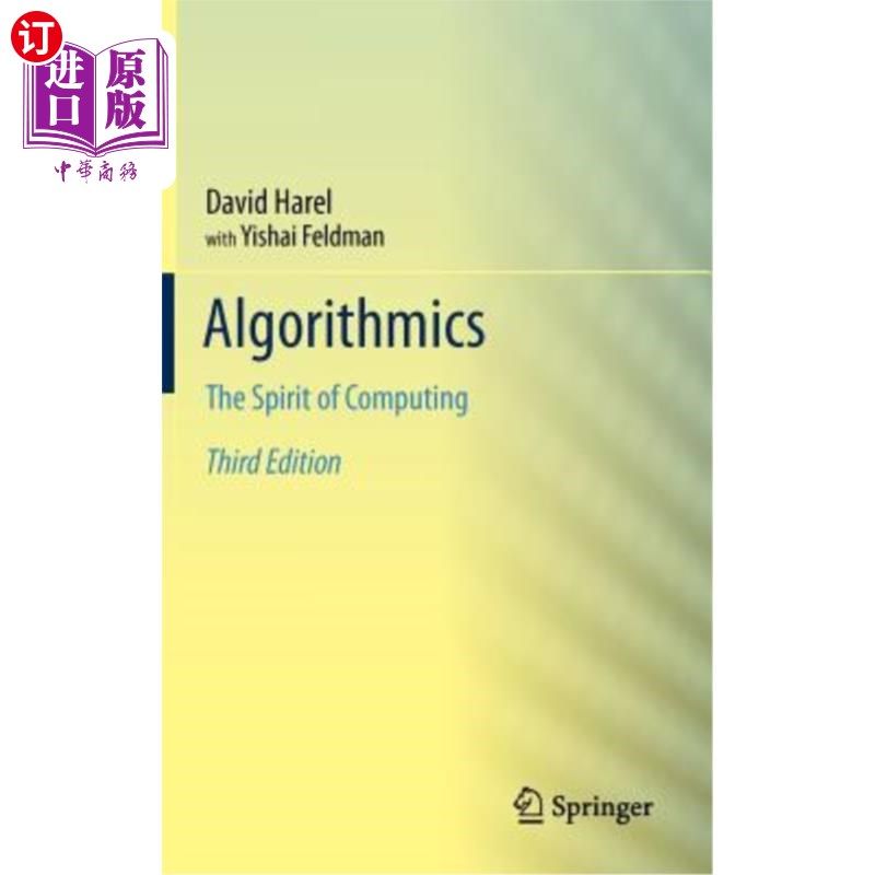 海外直订Algorithmics: The Spirit of Computing 算法学：计算的精神