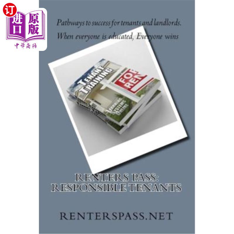海外直订Renters Pass: Responsible Tenants 租客通行证：负责任的租客