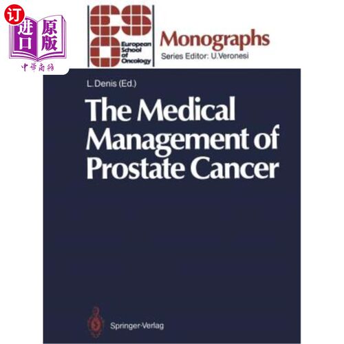 海外直订医药图书The Medical Management of Prostate Cancer 前列腺癌的医学治疗