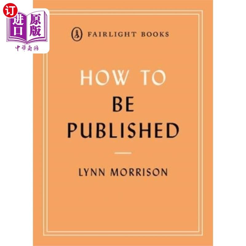 海外直订How to Be Published 如何被出版
