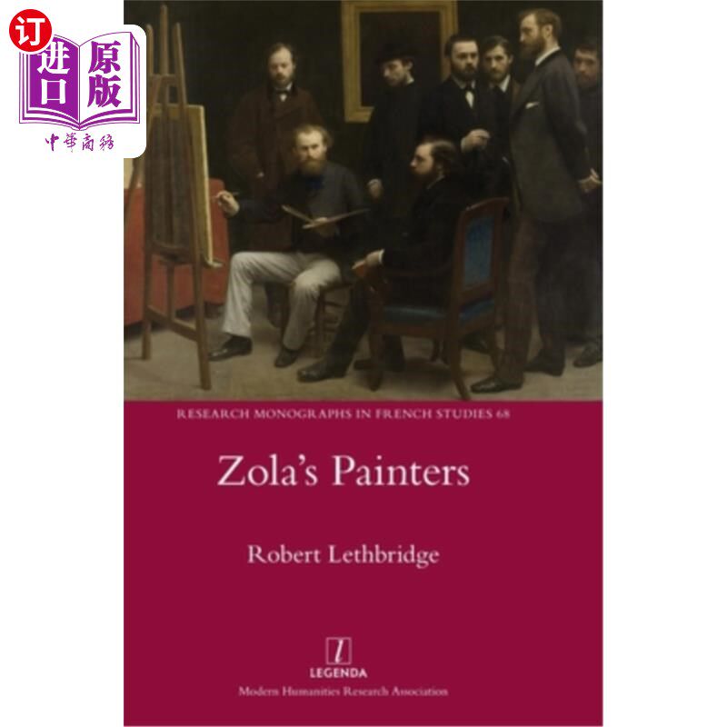 海外直订Zola's Painters 左拉的画家