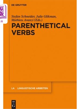 海外直订Parenthetical Verbs 附加动词
