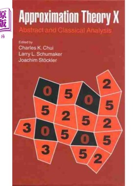 海外直订Approximation Theory X  Wavelets, Splines and Ap... 逼近理论X小波，样条和应用