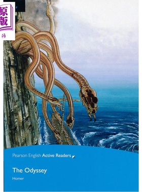 英文原版 企鹅读者L4 分级阅读读本 奥德赛 Pearson English Active Readers Level 4:   The Odyssey with MP3【中商原版】
