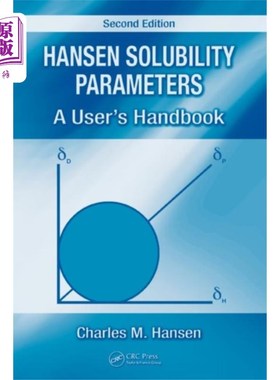 海外直订Hansen Solubility Parameters 汉森溶解度参数