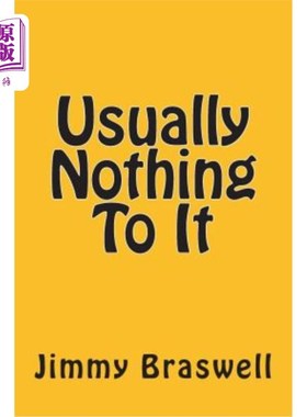 海外直订Usually Nothing To It 通常没什么