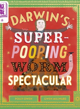 达尔文的超级蠕虫奇观 Darwin's Super-Pooping Worm Spectacular 英文原版儿童科普绘本动物知识百科图画书 精装【中商原版?