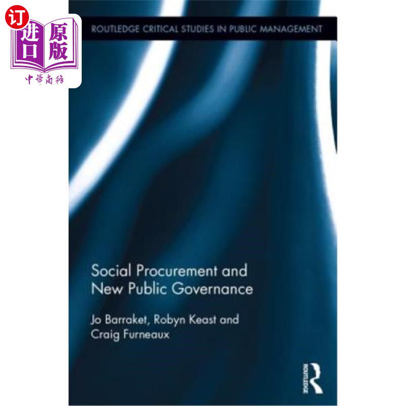 海外直订Social Procurement and New Public Governance 社会采购与新公共治理