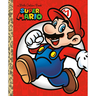 英文原版小金书系列大合集 Little Golden Book 任天堂超级马里奥Super Mario 迪士尼Disney 进口绘本卡通动画故事书【中商原版】