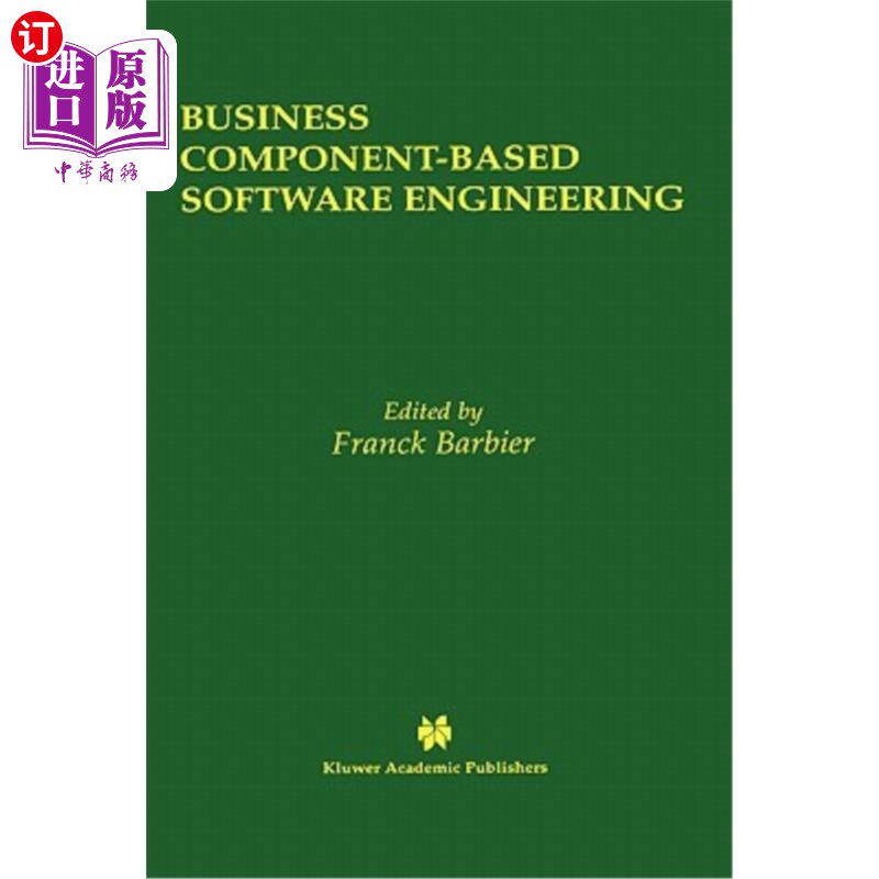 海外直订Business Component-Based Software Engineering 基于业务组件的软件工程