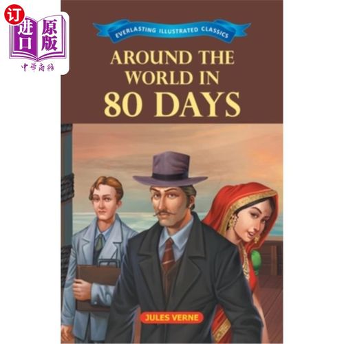 海外直订Around the World in 80 Days 八十天环游世界