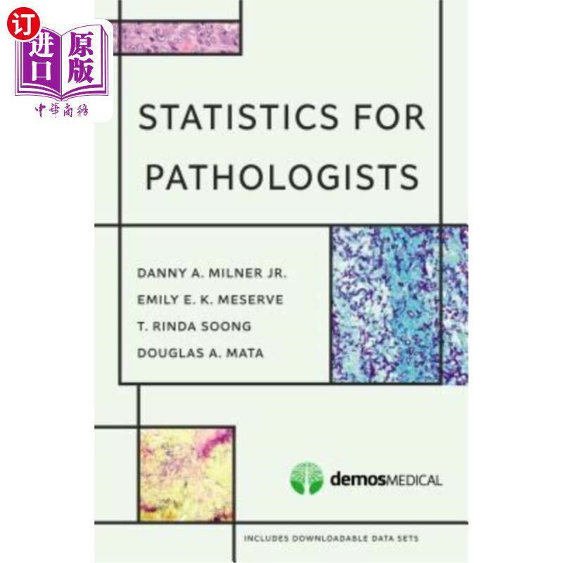 海外直订医药图书Statistics for Pathologists 病理学家统计