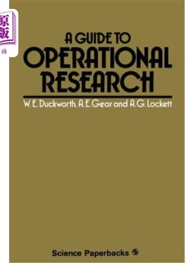 海外直订A Guide to Operational Research 运筹学指南