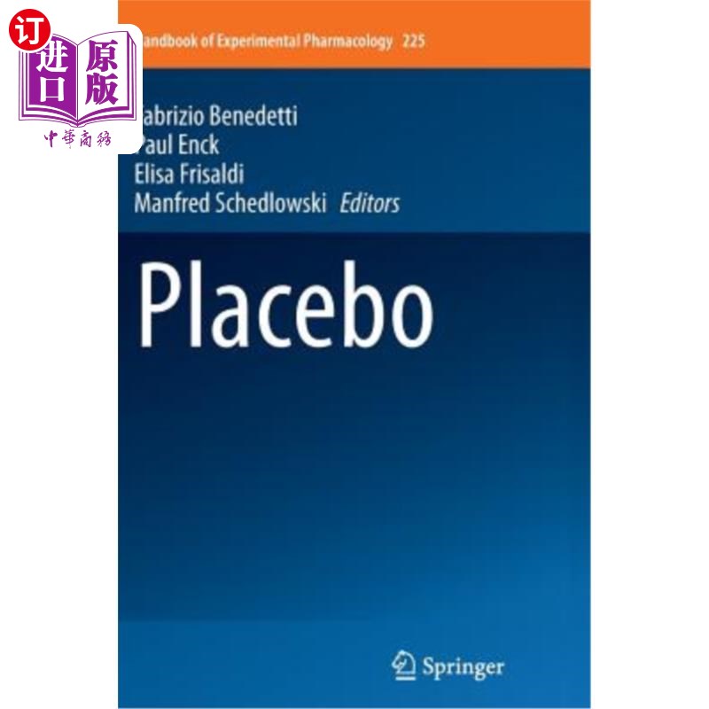 海外直订医药图书Placebo 安慰剂