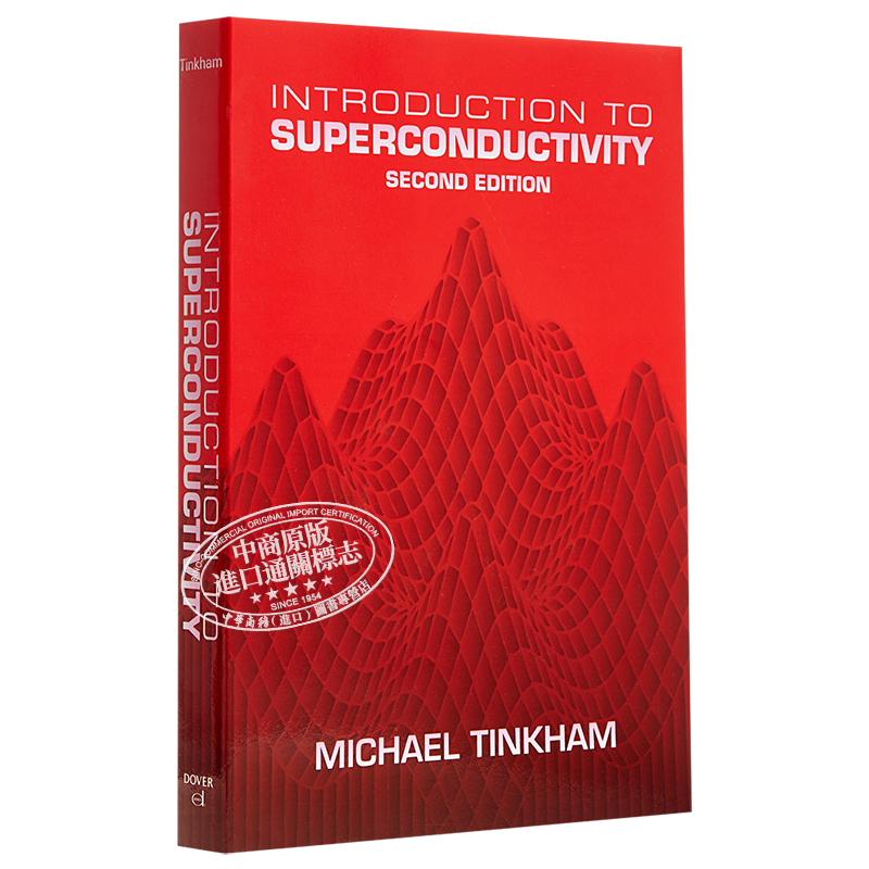 现货 Introduction to Superconductivity英文原版 超导物理导论 第2版 Michael Tinkham【中商原版】