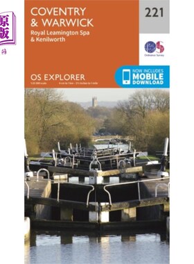 海外直订Coventry and Warwick, Royal Leamington Spa and K... 考文垂和沃里克，皇家莱明顿温泉和凯尼尔沃思