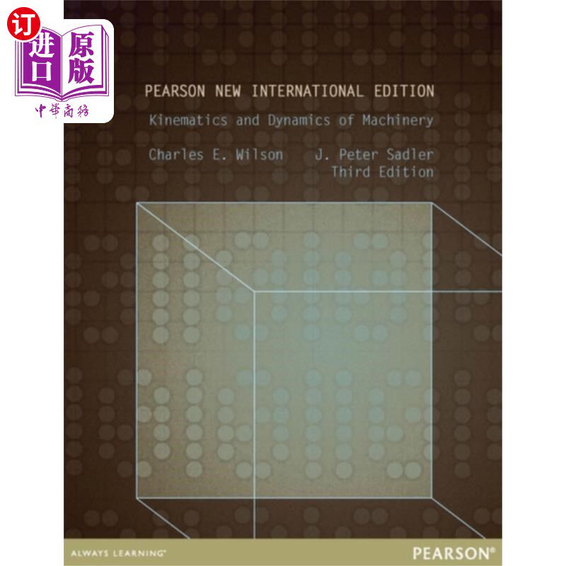 海外直订Kinematics and Dynamics of Machinery 机械运动学与动力学“,