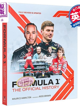 预售 一级方程式赛车 官方历史 2024 英文原版 Formula 1 The Official History 2024 Maurice Hamilton 赛车运动 F1赛车书籍