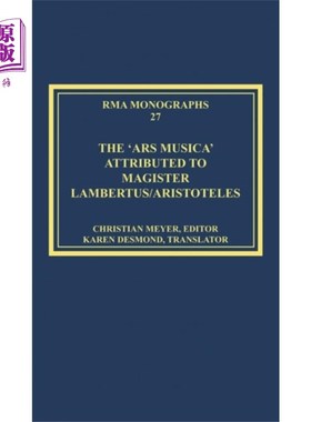 海外直订'Ars musica' Attributed to Magister Lambertus/Ar... “Ars music”出自总督兰伯特斯/亚里士多德之手