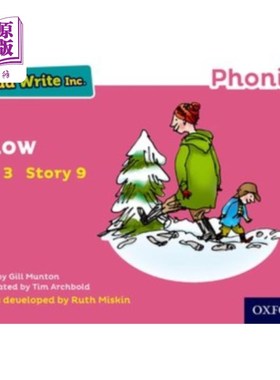 海外直订Read Write Inc. Phonics: Pink Set 3 Storybook 9 ... Read Write公司自然拼读:粉红色套装3故事书9雪