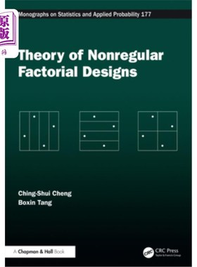 海外直订Theory of Nonregular Factorial Designs 非规则阶乘设计理论