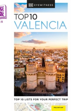 海外直订DK Eyewitness Top 10 Valencia DK目击者前10名瓦伦西亚
