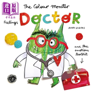 情绪小怪兽的医生书 The Colour Monster The Feelings Doctor and the Emotions Toolkit 英文原版 儿童情绪绘本图画书【中?