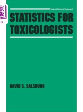 海外直订Statistics for Toxicologists 毒理学家统计