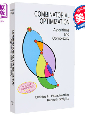 组合优化 算法和复杂性 Combinatorial Optimization 英文原版 Christos Papadimitriou 计算机科学 人工智能【中商原版】