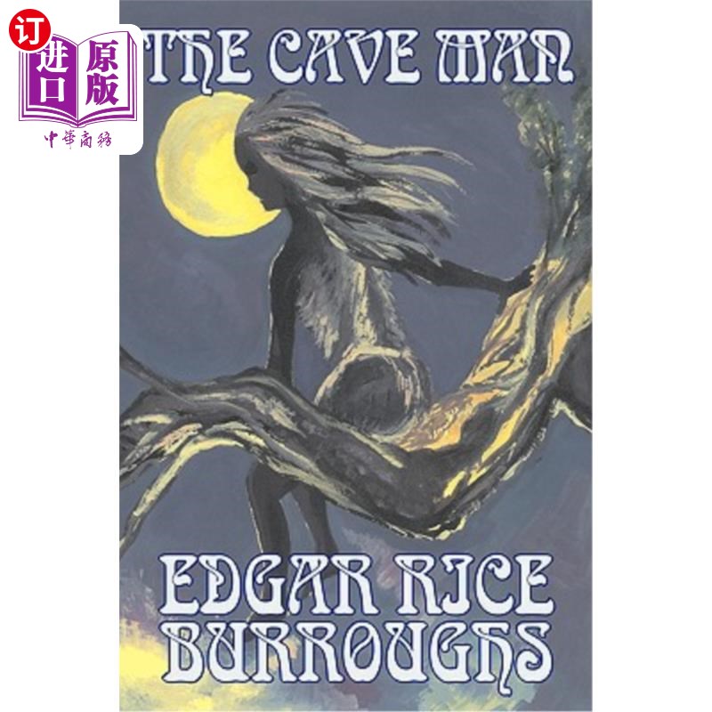 海外直订the cave man by edgar rice burroughs, fiction, fantasy