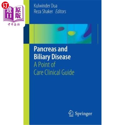 海外直订医药图书Pancreas and Biliary Disease: A Point of Care Clinical Guide 胰腺和胆道疾病:护理点临床指南