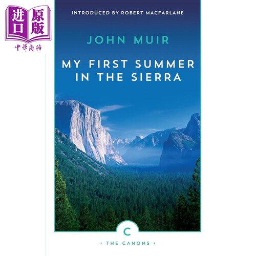 夏日走过山间  My First Summer In The Sierra  英文原版  JOHN MUIR【中商原版】