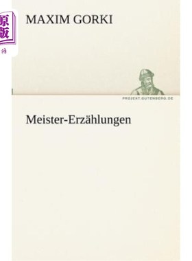 海外直订德语 Meister-Erz?hlungen Meister-Erz ?hlungen
