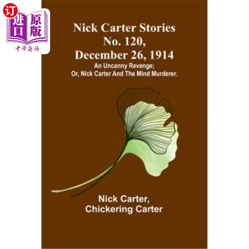 海外直订nick carter stories no.