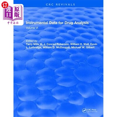 海外直订Instrumental Data for Drug Analysis 药物分析仪器数据