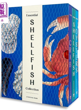 预售 贝类料理精选集 三册特别套装 螃蟹牡蛎与贝类 Essential Shellfish Collection 英文原版 Cynthia Nims【中商原版】