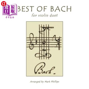 Duet Bach Violin 最佳巴赫小提琴二重奏 for 海外直订Best