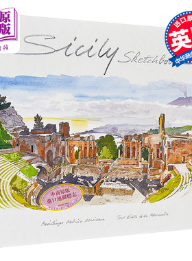 Sicily Sketchbook 进口艺术 西西里岛写生簿 水彩绘画画册画集【中商原版】