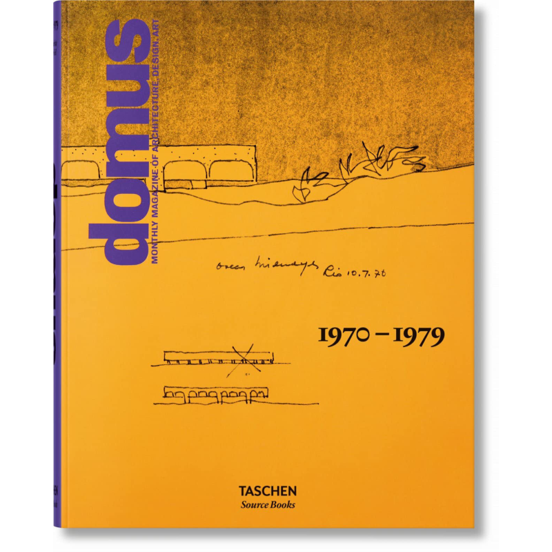 Domus: 1970–1979 进口艺术 建筑杂志多莫斯设计 1970–1979 Taschen 室内装饰建筑设计【中商原版】